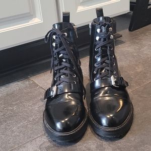 All Saints Black boots worn once!